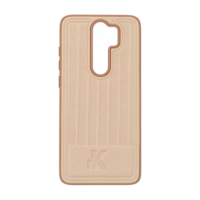 قاب NK چرمی Line Case مدل Xiaomi Redmi Note 8 Pro - کرم - تصویر 2