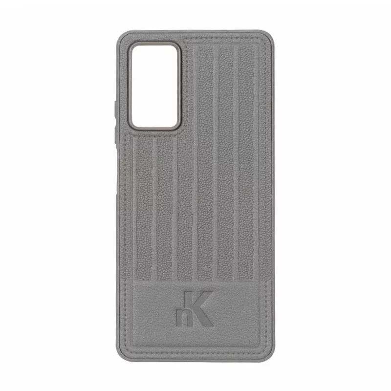 قاب NK چرمی Line Case مدل Xiaomi Redmi Note 12 Pro 4G / Redmi Note 11 Pro - خاکستری - تصویر 2