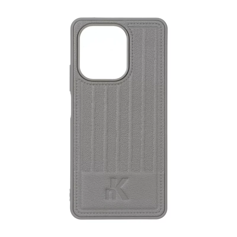 قاب NK چرمی Line Case مدل Xiaomi Redmi Note 13 4G - خاکستری - تصویر 2