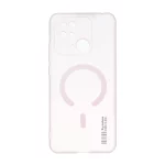 قاب Syndee مات طرح مگ سیف Xiaomi Redmi 10C / Redmi 10 Power / Poco C40 - صورتی
