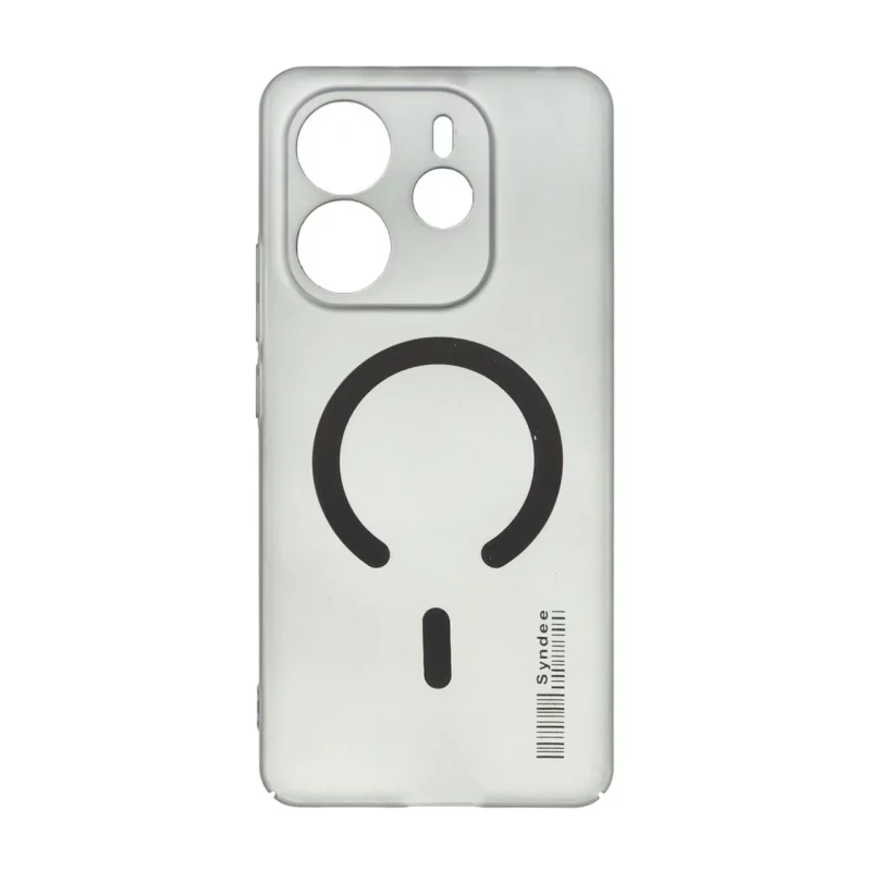 قاب Syndee مات طرح مگ سیف Xiaomi Redmi Note 14 4G - مشکی - تصویر 2