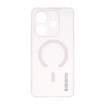 قاب Syndee مات طرح مگ سیف Xiaomi Redmi Note 14 4G - صورتی