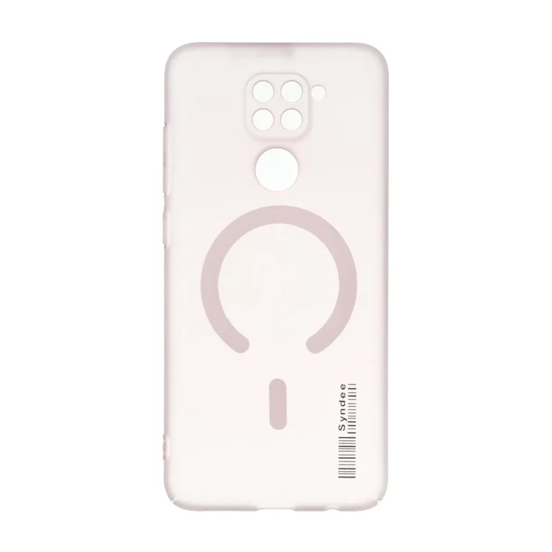 قاب Syndee مات طرح مگ سیف Xiaomi Redmi Note 9 / Redmi 10X 5G / Redmi 10X Pro 5G - صورتی چرک - تصویر 2