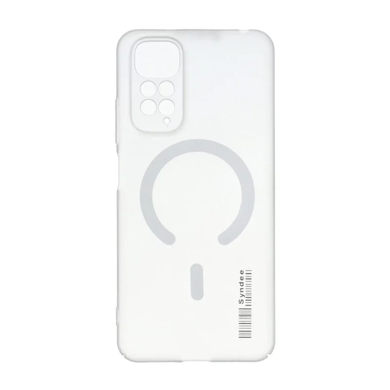 قاب Syndee مات طرح مگ سیف Xiaomi Redmi Note 11 4G / Redmi Note 11S - طوسی - تصویر 2