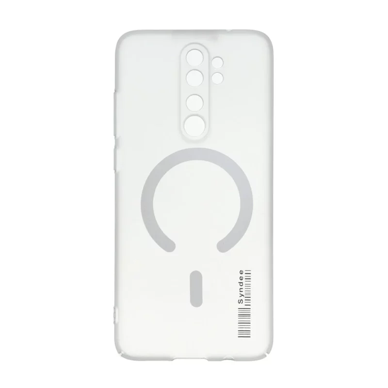قاب Syndee مات طرح مگ سیف Xiaomi Redmi Note 8 Pro - طوسی - تصویر 2