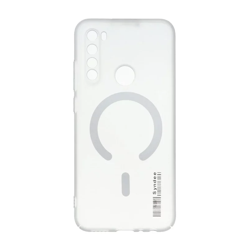 قاب Syndee مات طرح مگ سیف Xiaomi Redmi Note 8 - طوسی - تصویر 2
