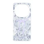 قاب Silver Cloud دور ژله ای طرح دار Xiaomi Redmi Note 14 Pro 4G - کد 194