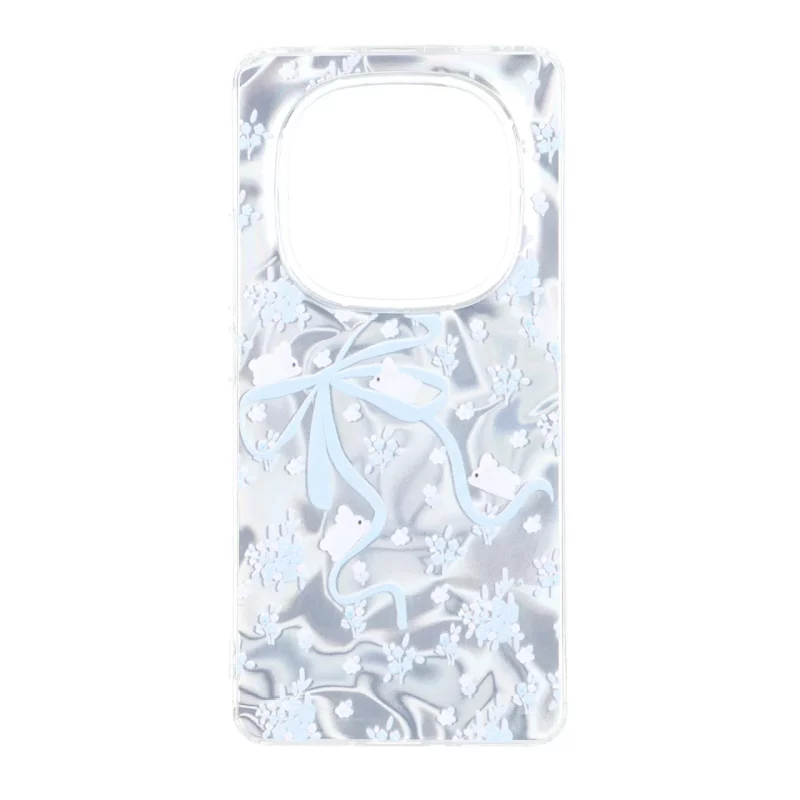 قاب Silver Cloud دور ژله ای طرح دار Xiaomi Redmi Note 14 Pro 4G - کد 196 - تصویر 2