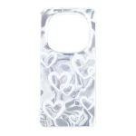 قاب Silver Cloud دور ژله ای طرح دار Xiaomi Redmi Note 14 Pro 4G - کد 197