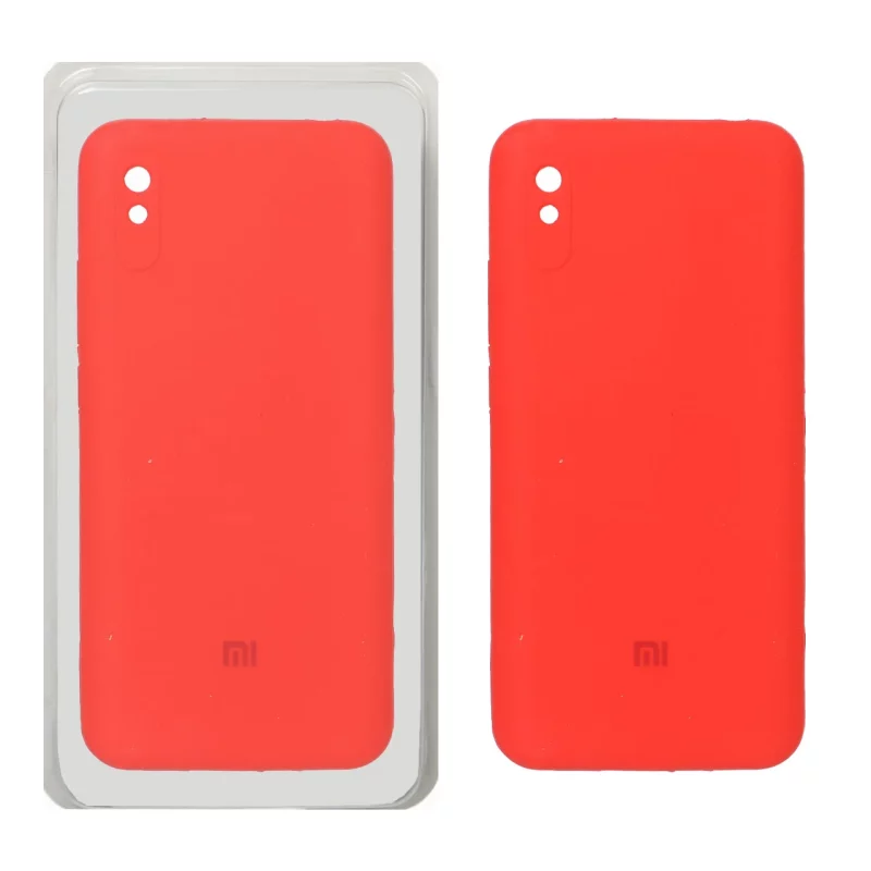 قاب سیلیکونی پاک کنی محافظ لنزدار اورجینال Xiaomi Redmi 9A / Redmi 9A Sport / Redmi 9AT - قرمز (پک اصلی) - تصویر 2