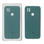 قاب سیلیکونی پاک کنی محافظ لنزدار اورجینال Xiaomi Redmi 10A / Redmi 9C / Poco C31 - سبز (پک اصلی)