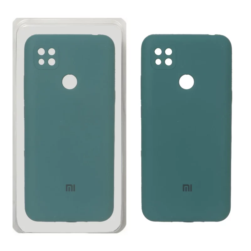 قاب سیلیکونی پاک کنی محافظ لنزدار اورجینال Xiaomi Redmi 10A / Redmi 9C / Poco C31 - سبز (پک اصلی) - تصویر 2
