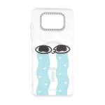 قاب ژله ای شفاف طرح مگ سیف دور لنز نگین دار Xiaomi Poco X3 / Poco X3 Pro / Poco X3 NFC - کد 284