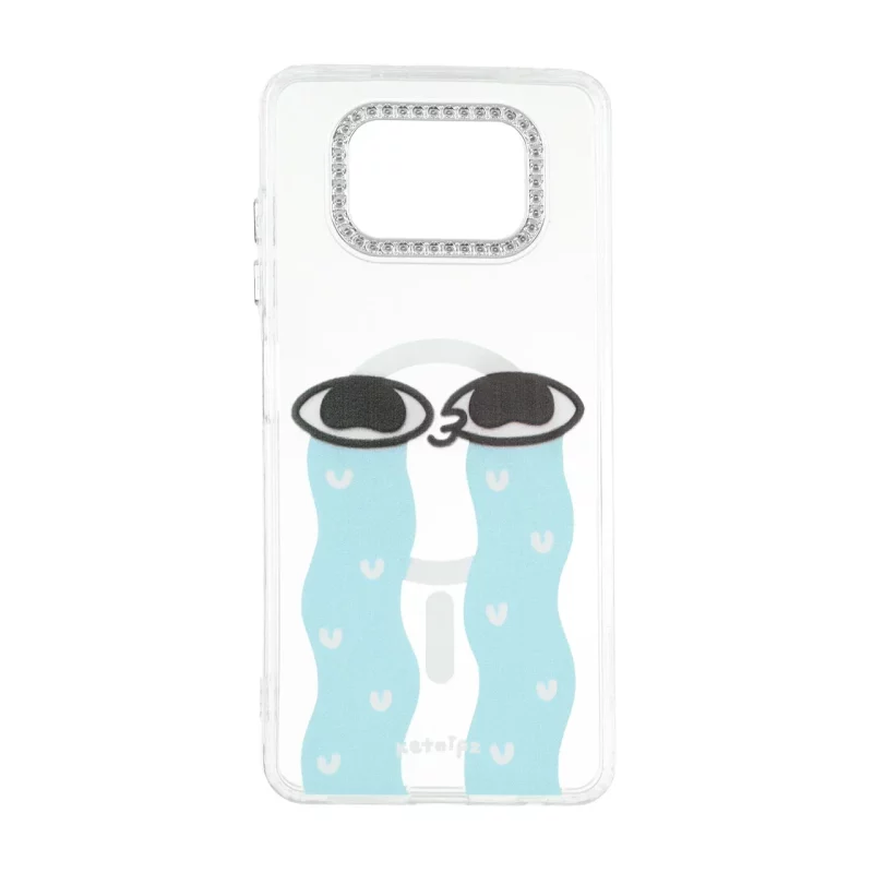 قاب ژله ای شفاف طرح مگ سیف دور لنز نگین دار Xiaomi Poco X3 / Poco X3 Pro / Poco X3 NFC - کد 284 - تصویر 2