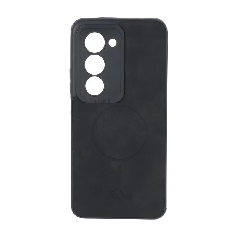 قاب جیر Kajsa طرح مگ سیف MNC مدل Xiaomi Redmi 15 4G - مشکی - تصویر 2