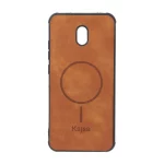 قاب جیر Kajsa طرح مگ سیف MNC مدل Xiaomi Redmi 8A - قهوه ای روشن