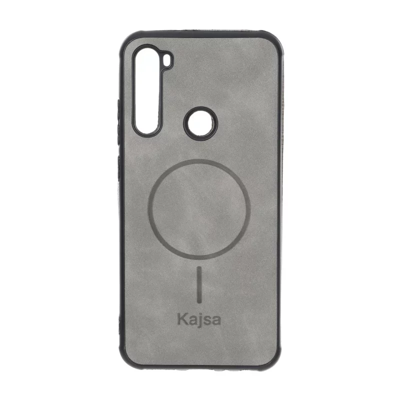 قاب جیر Kajsa طرح مگ سیف MNC مدل Xiaomi Redmi Note 8T - طوسی - تصویر 2