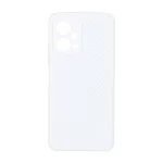 قاب طرح کربن PVD مدل Xiaomi Redmi Note 12 5G / Poco X5 5G - سفید