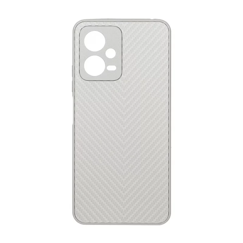 قاب طرح کربن PVD مدل Xiaomi Redmi Note 12 5G / Poco X5 5G - بژ - تصویر 2
