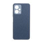 قاب طرح کربن PVD مدل Xiaomi Redmi Note 12 5G / Poco X5 5G - سرمه ای