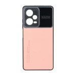 قاب Auto Focus طرح چرم Xiaomi Redmi Note 12 Pro 5G - گلبهی