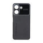 قاب Auto Focus طرح چرم Xiaomi Redmi 13C / Poco C65 - مشکی