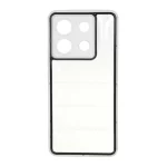 قاب پافر شفاف دور متال Xiaomi Redmi Note 13 Pro 5G / Poco X6 5G - مشکی