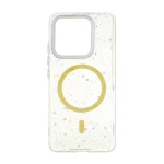 قاب اکلیلی طرح مگ سیف لنز کروم Xiaomi Redmi Note 13 4G - زرد