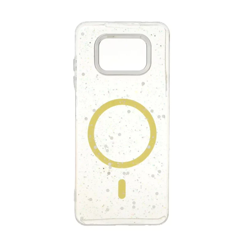قاب اکلیلی طرح مگ سیف لنز کروم Xiaomi Poco X3 / Poco X3 Pro / Poco X3 NFC - زرد - تصویر 2