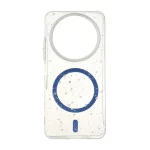 قاب اکلیلی طرح مگ سیف لنز کروم Xiaomi Redmi A3 / A3x / Poco C61 - آبی کاربنی