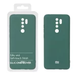قاب نیو سیلیکون محافظ لنزدار RFF مدل Xiaomi Redmi Note 8 Pro - سبز (پک دار)