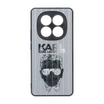 قاب Line Case محافظ لنز برجسته طرح دار Xiaomi Redmi Note 14 Pro 4G - کد 18