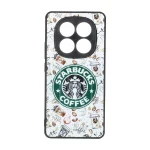 قاب Line Case محافظ لنز برجسته طرح دار Xiaomi Redmi Note 14 Pro 4G - کد 21