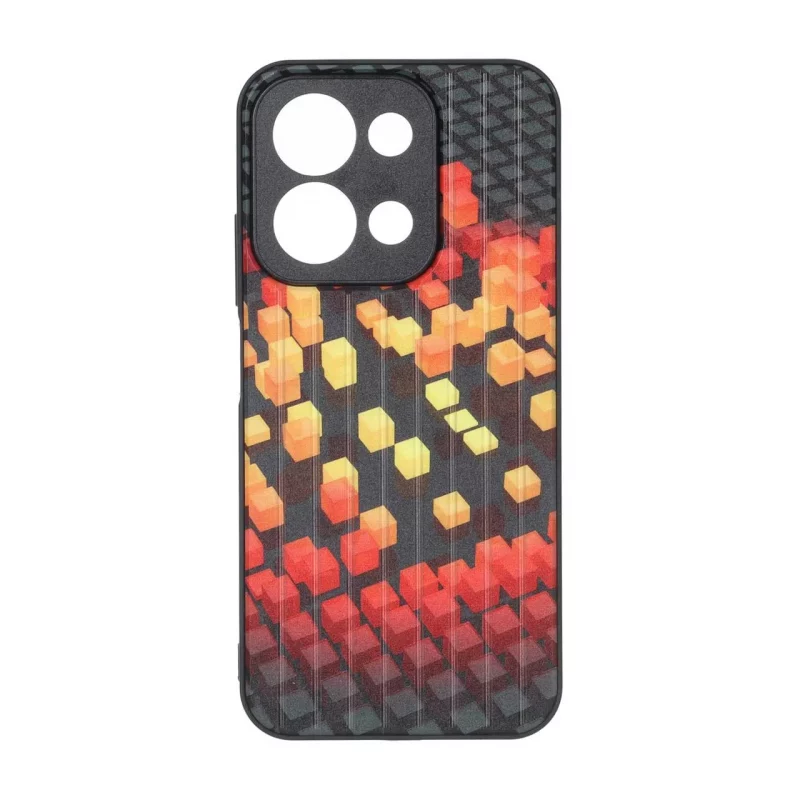 قاب Line Case محافظ لنز برجسته طرح دار Xiaomi Redmi 15C / Poco C85 - کد 24 - تصویر 2