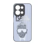 قاب Line Case محافظ لنز برجسته طرح دار Xiaomi Redmi 15C / Poco C85 - کد 25