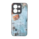 قاب Line Case محافظ لنز برجسته طرح دار Xiaomi Redmi 15C / Poco C85 - کد 26