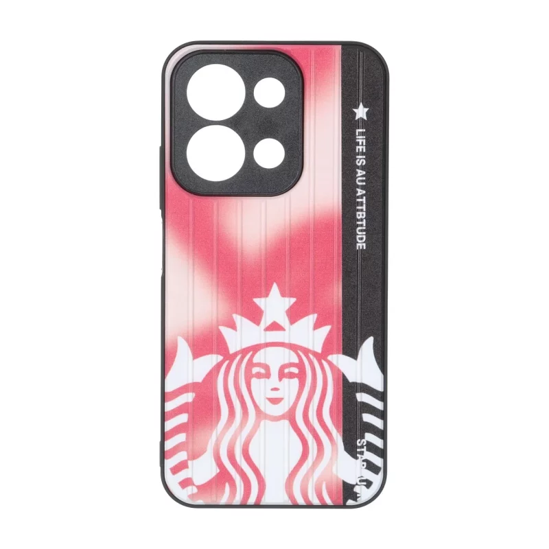 قاب Line Case محافظ لنز برجسته طرح دار Xiaomi Redmi 15C / Poco C85 - کد 28 - تصویر 2