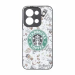 قاب Line Case محافظ لنز برجسته طرح دار Xiaomi Redmi 15C / Poco C85 - کد 31