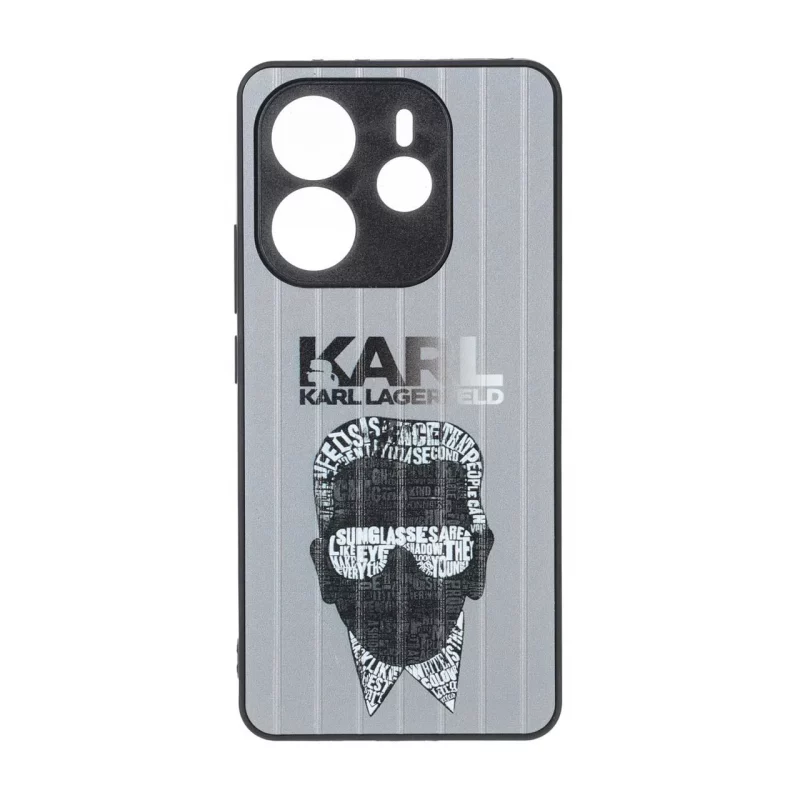 قاب Line Case محافظ لنز برجسته طرح دار Xiaomi Redmi Note 14 4G - کد 70 - تصویر 2
