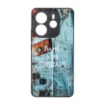 قاب Line Case محافظ لنز برجسته طرح دار Xiaomi Redmi Note 14 4G - کد 74