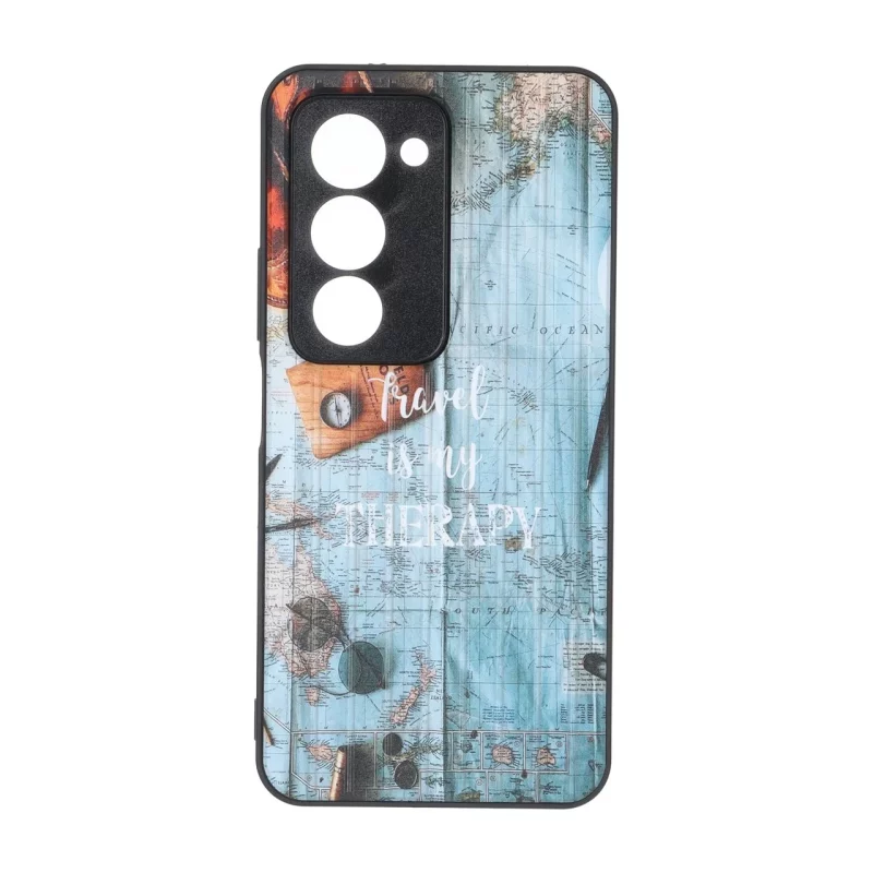 قاب Line Case محافظ لنز برجسته طرح دار Xiaomi Redmi 15 4G - کد 75 - تصویر 2