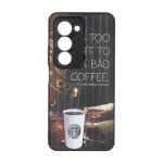 قاب Line Case محافظ لنز برجسته طرح دار Xiaomi Redmi 15 4G - کد 81