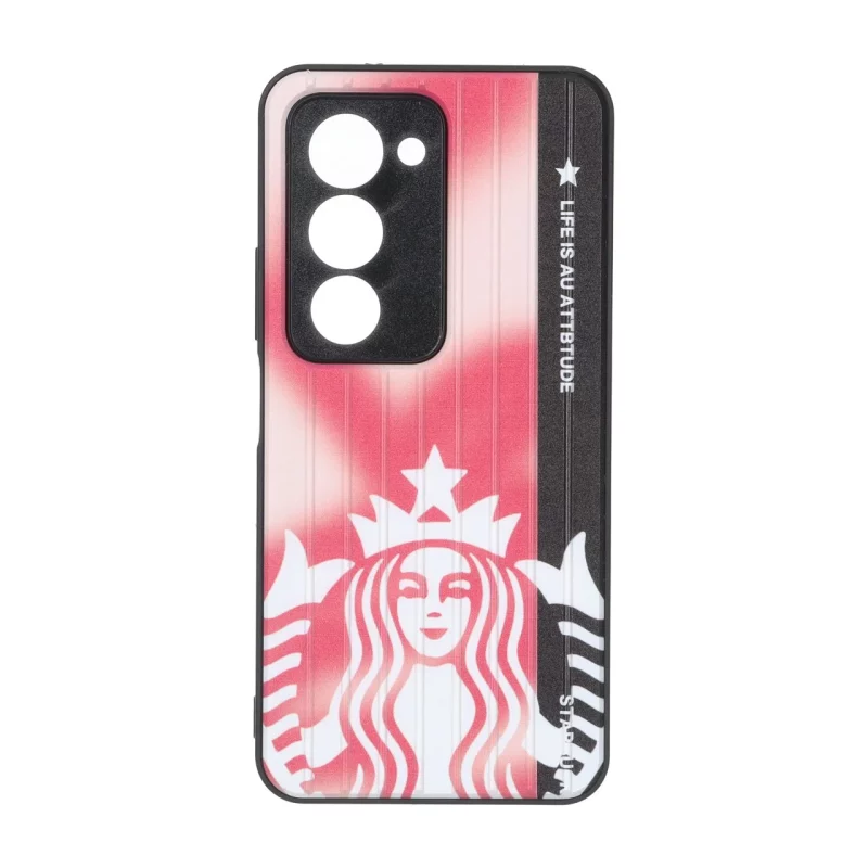 قاب Line Case محافظ لنز برجسته طرح دار Xiaomi Redmi 15 4G - کد 82 - تصویر 2