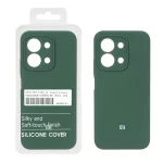 قاب سیلیکونی پاک کنی اورجینال درجه یک Xiaomi Redmi 15C / Poco C85 - سبز کد 3 (پک دار)
