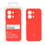 قاب سیلیکونی پاک کنی اورجینال درجه یک Xiaomi Redmi 15C / Poco C85 - قرمز (پک دار)