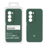 قاب سیلیکونی پاک کنی اورجینال درجه یک Xiaomi Redmi 15 4G - سبز کد 3 (پک دار)