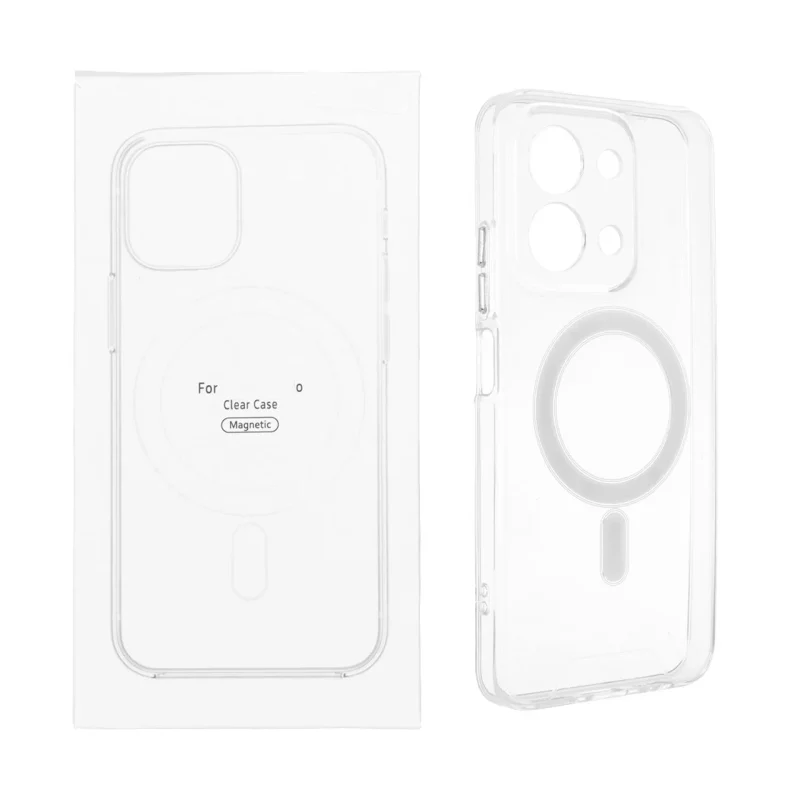 قاب شفاف Xiaomi Redmi 15C / Poco C85 با قابلیت شارژ MagSafe (پک دار) - تصویر 2