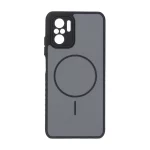 قاب Soft طرح مگ سیف محافظ لنزدار Xiaomi Redmi Note 10 4G / Redmi Note 10S / Poco M5S - مشکی