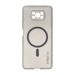 قاب Syndee پشت سخت مات MagSafe مدل Xiaomi Poco X3 / Poco X3 Pro / Poco X3 NFC - طوسی