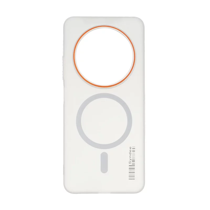 قاب Syndee پشت سخت مات MagSafe مدل Xiaomi Redmi 14C / Redmi A4 / Poco C75 - سفید - تصویر 2